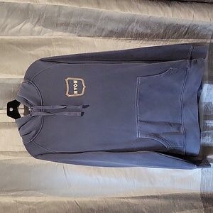 New York or Nowhere blue hooded sweatshirt